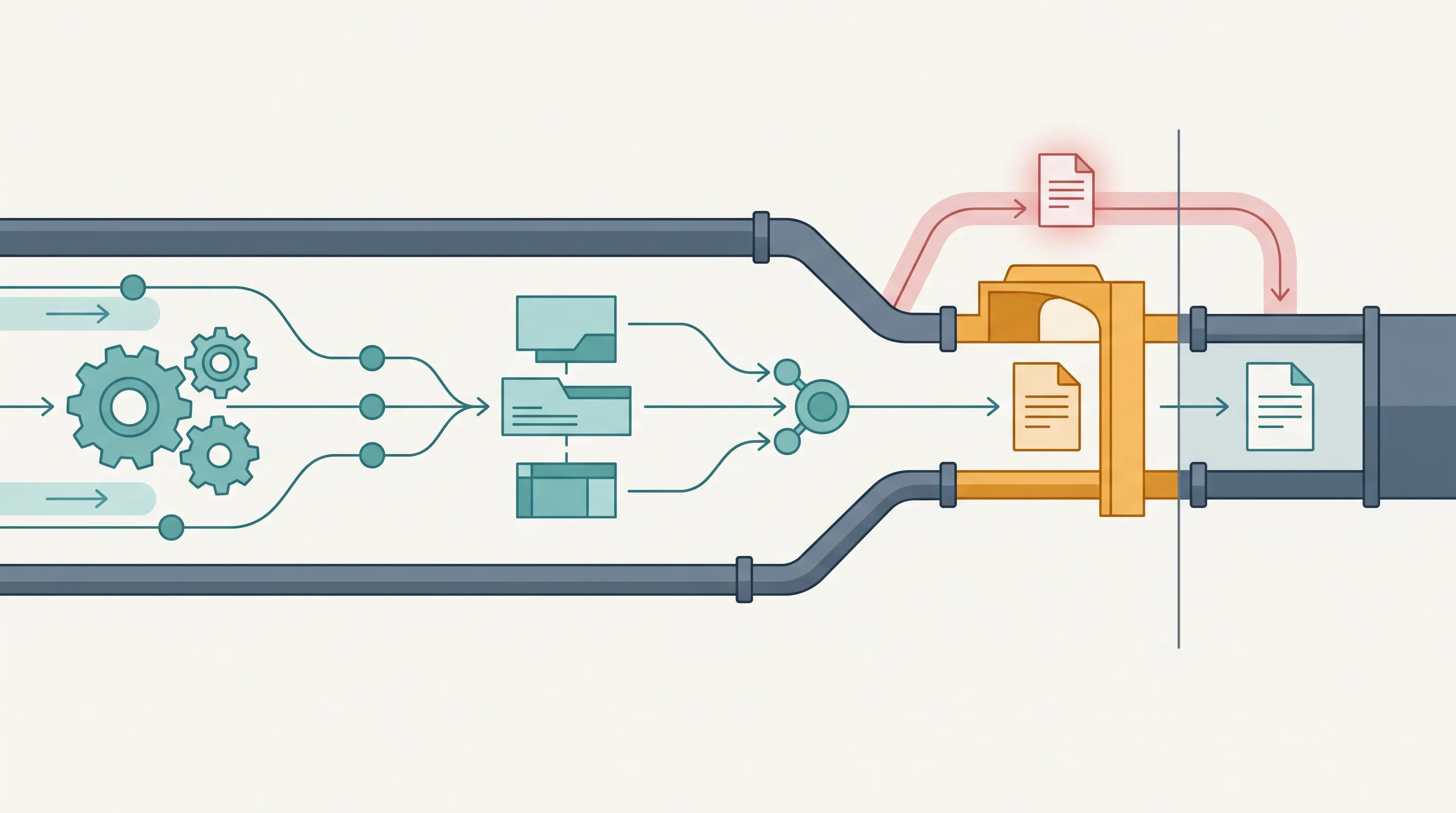 Automated pipeline with a human review checkpoint before client-facing output ships - Automatoro blog